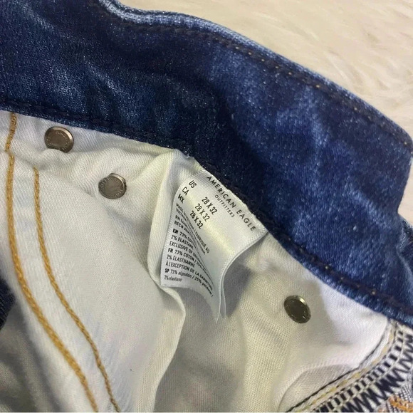 American Eagle Mens Move Free Athletic Jeans Size 28 x 32 - Picture 5 of 7